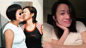 佘詩(shī)曼為母筵開16席壽宴，母女擁超圓大眼餅印一樣