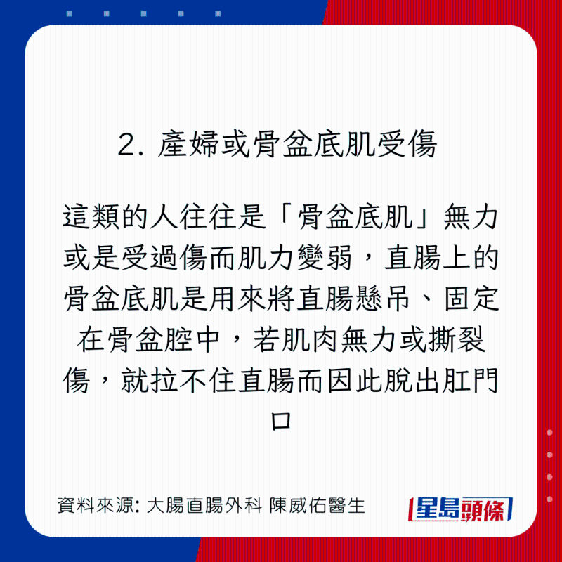 直腸脫垂（脫肛）成因