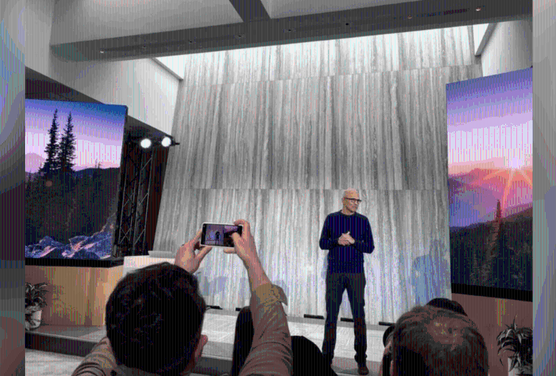 微軟執(zhí)行長納德拉7日發(fā)表納入AI聊天機(jī)器人技術(shù)的新版Bing搜索引擎。 路透社