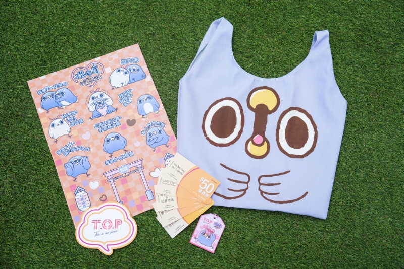 期間限定「懶得鳥你」商品。