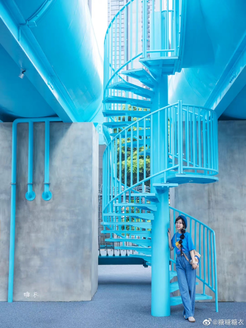 前身為華中發(fā)電廠。（圖片來源：微博@糖糖糖衣）