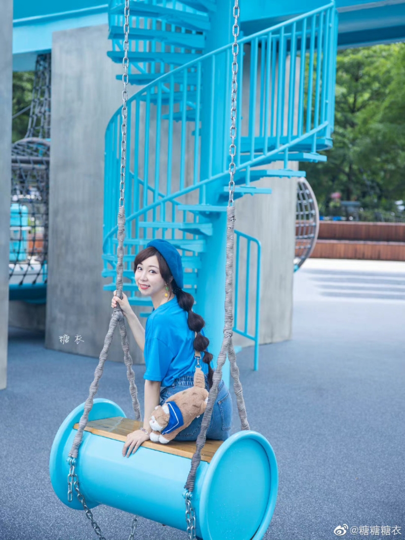 設(shè)有劇場藝術(shù)空間、「油樂園」花園、特色咖啡店等等。（圖片來源：微博@糖糖糖衣）