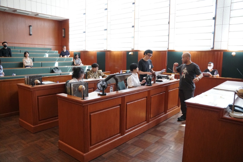 二號法庭保留了昔日原貌。（圖片來源：《毒舌大狀》）