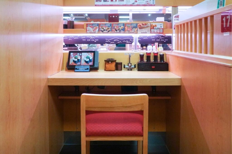  有黃大仙、坑口及旺角分店都有單人位。（圖片來源：讀者提供）