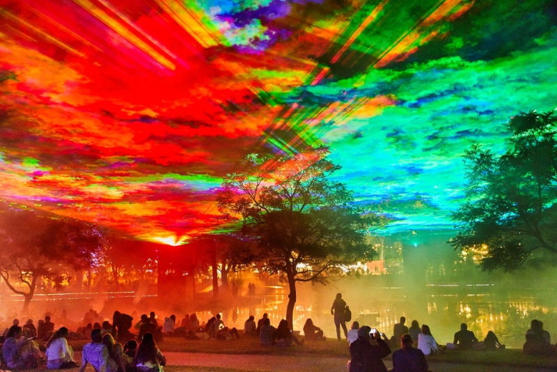 西九文化區(qū)大型藝術(shù)科技節(jié)。（圖片來源：西九文化區(qū)）