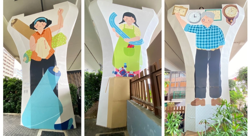 最近觀塘海濱一帶出現(xiàn)全新面貌。（圖片來源：發(fā)展局）