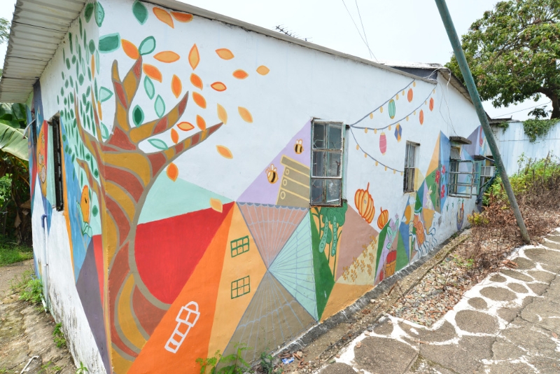 坪洋新村被喻為「港版彩虹眷村」。