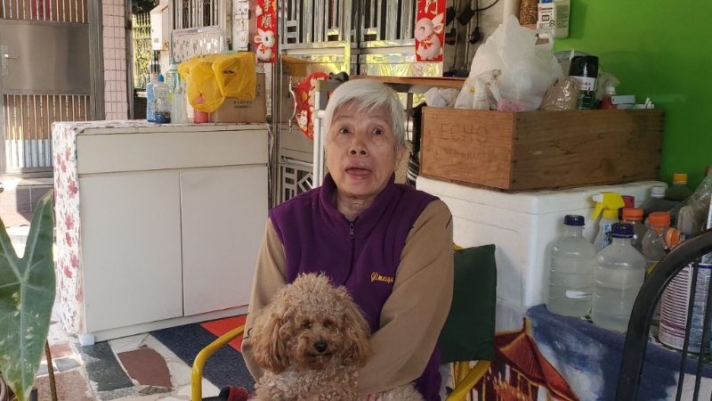 羅女士直言兇殺碎尸案事件人神共憤。 （楊偉亨攝）