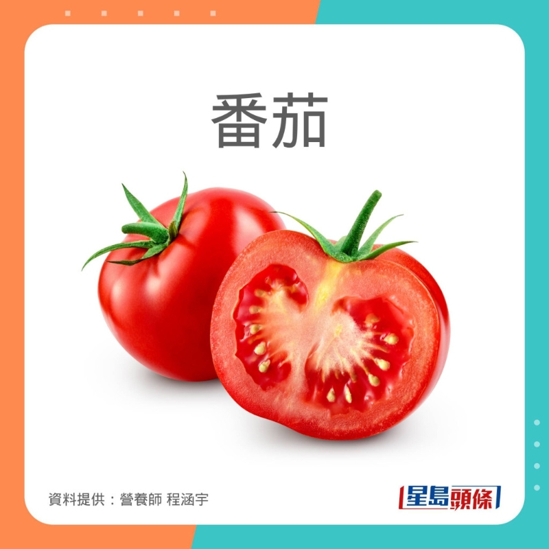 程涵宇推介了4款高鉀食物。