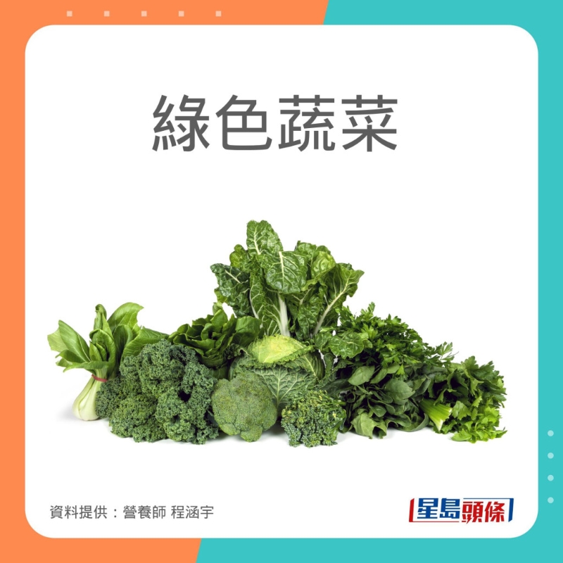 程涵宇推介了4款高鎂食物。