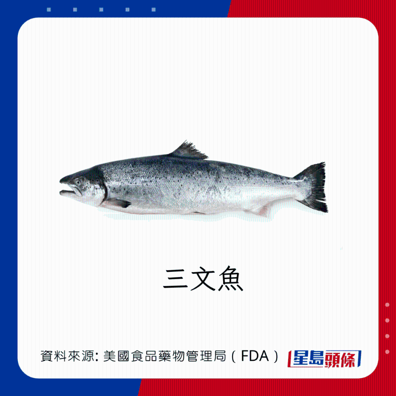 醫(yī)生列62種安全+危險(xiǎn)魚類 最佳選擇 （汞含量最少）