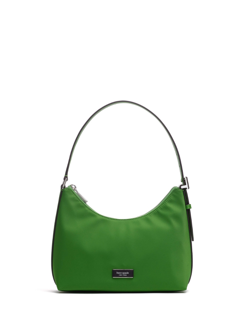 Sam Icon尼龍小型號手袋/$2，500/kate spade New York。