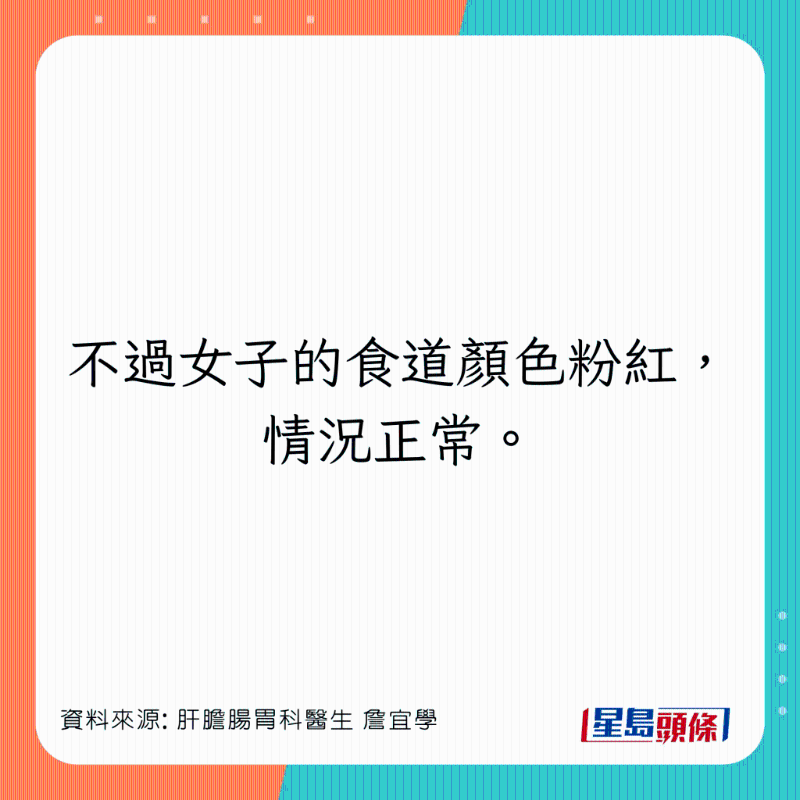 女患者情況正常