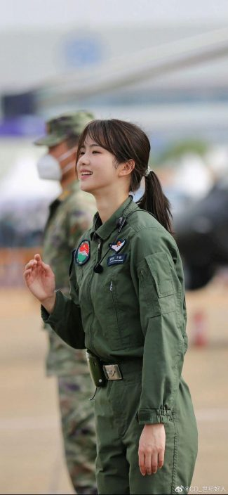 徐楓燦曾是珠海航展的「嬌點(diǎn)」。