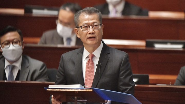 陳茂波指香港的發(fā)展正值關(guān)鍵階段。 資料圖片