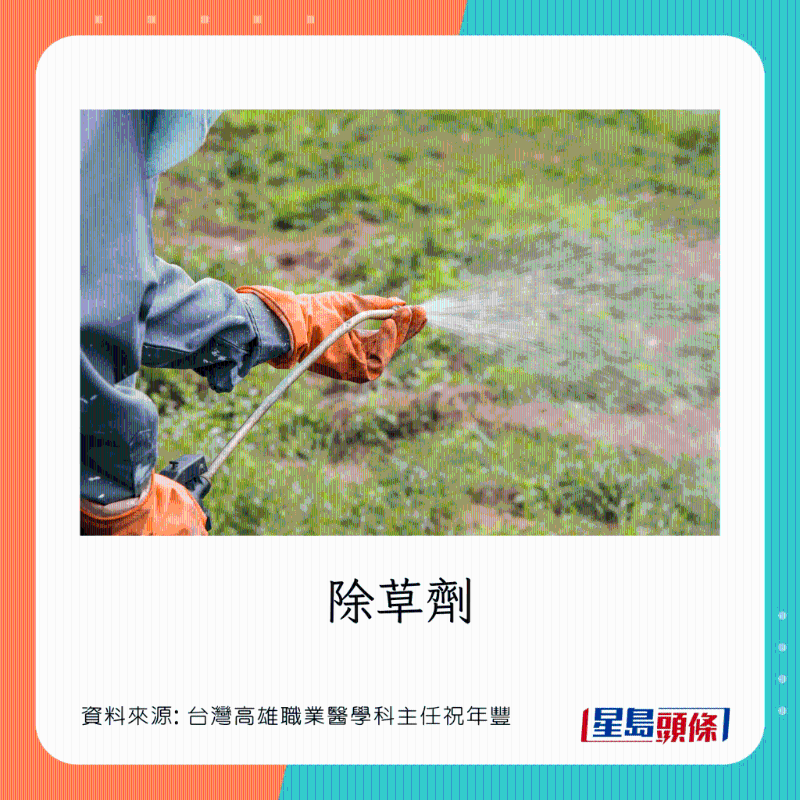 含有環(huán)境荷爾蒙的日常用品:除草劑