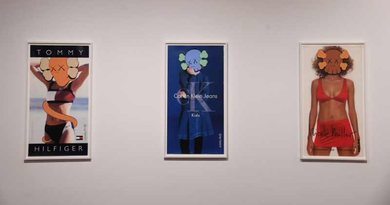 近年于藝術(shù)及潮流界炙手可熱的KAWS也有作品展出。