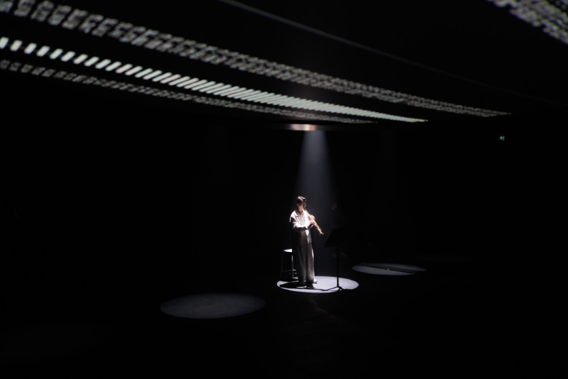 《超真實》色士風(fēng)現(xiàn)場演奏。 （圖：sunsunsunleung）