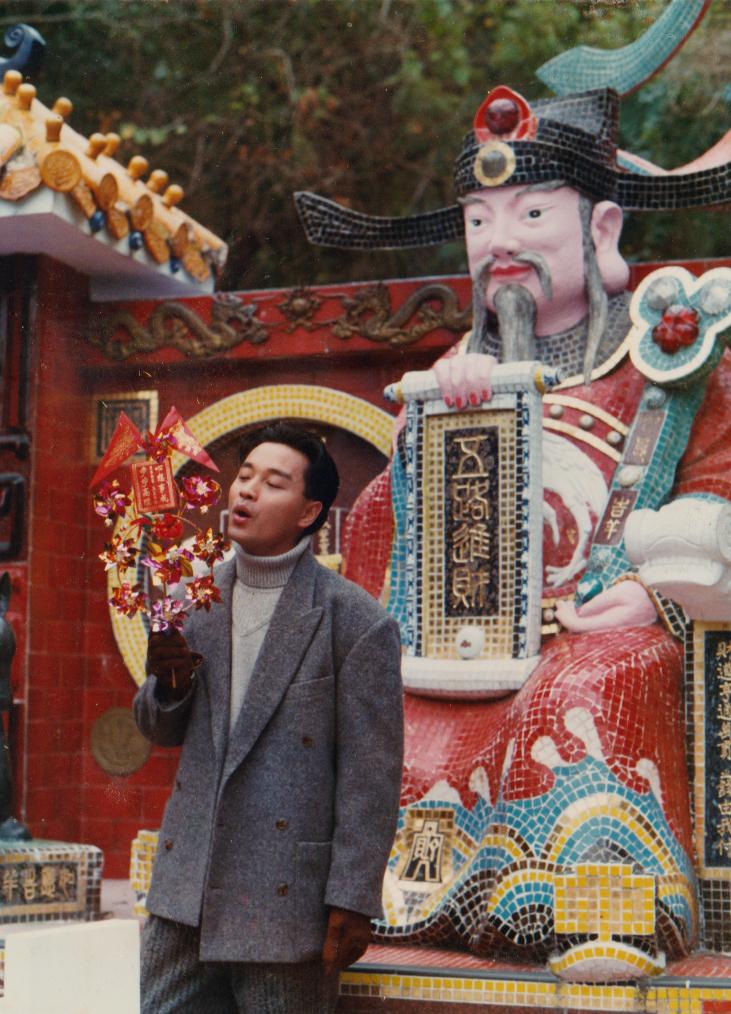 親拍私藏靚相之二，天王巨星有求必應(yīng)，叫哥哥吹風(fēng)車完全無托手踭，你睇佢幾可愛。