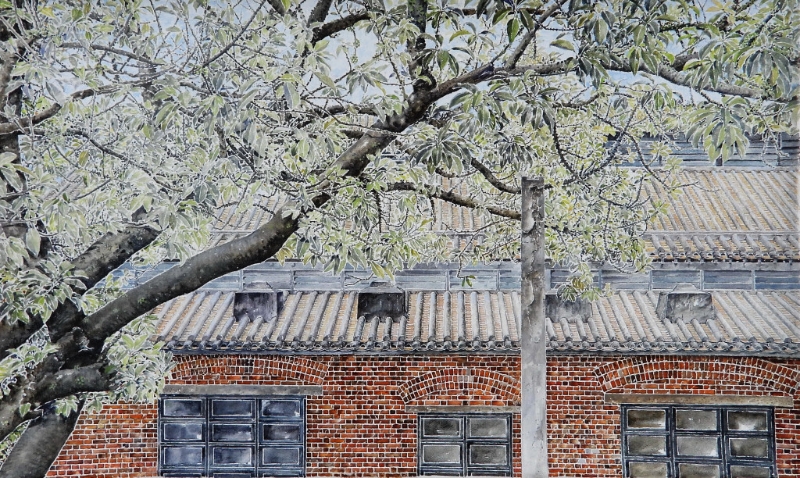 風(fēng)漸作品《夏》。