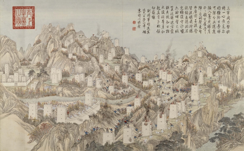 平定金川 平定金川