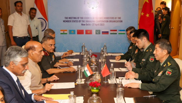 中印防長(zhǎng)在新德里會(huì)面