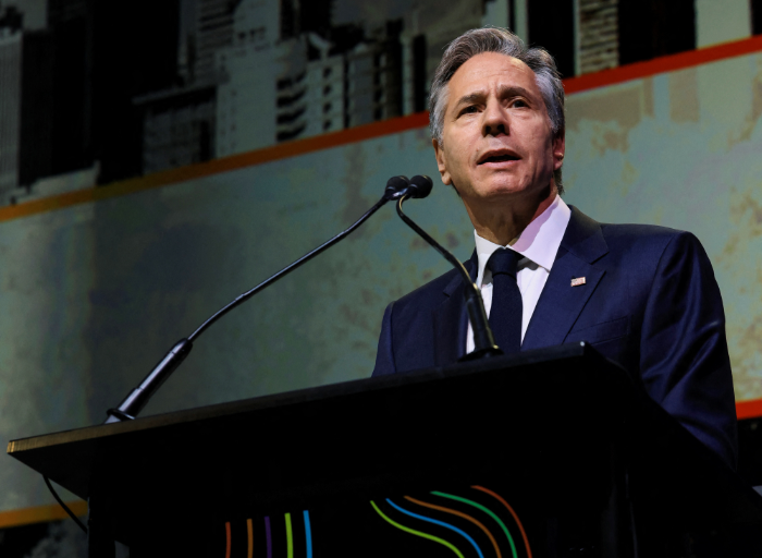 伯恩斯還稱，美國務(wù)卿布林肯（圖）原定于今年2月但一再推遲的訪華行程將被重新安排。