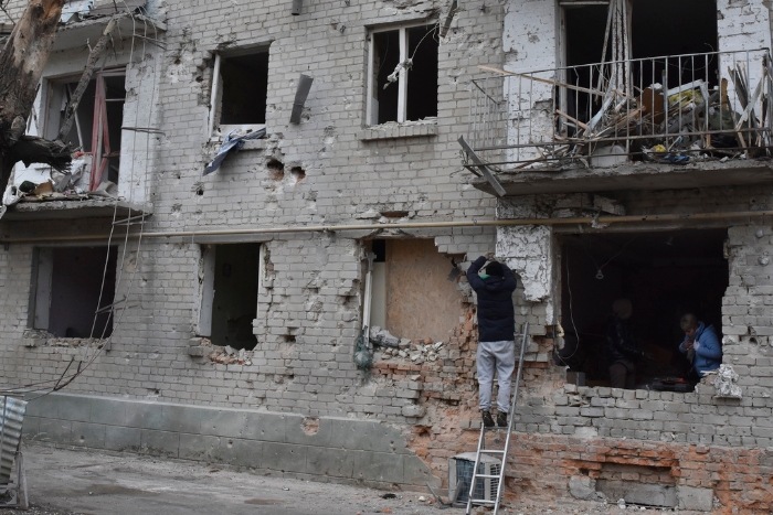 烏克蘭遭受俄軍襲擊