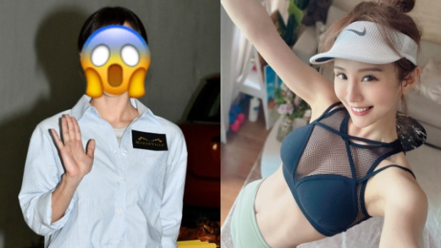 DaDa陳靜超淡妝驚變豆豉眼被嘲似“表哥”，急曬34E谷胸艷妝照力挽女神地位。