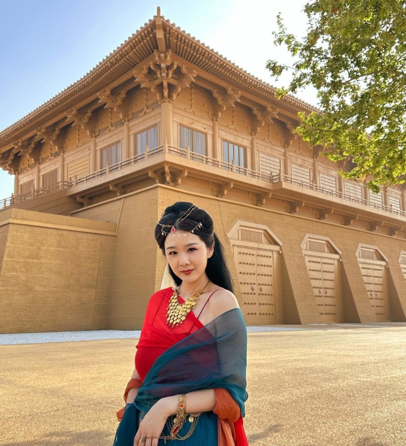 孫雪琪獲網(wǎng)民稱贊是古典美人