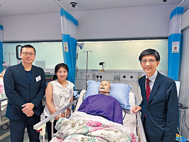 明愛(ài)專上學(xué)院護(hù)理生從今學(xué)年起，將模擬病房護(hù)理實(shí)習(xí)恒常化