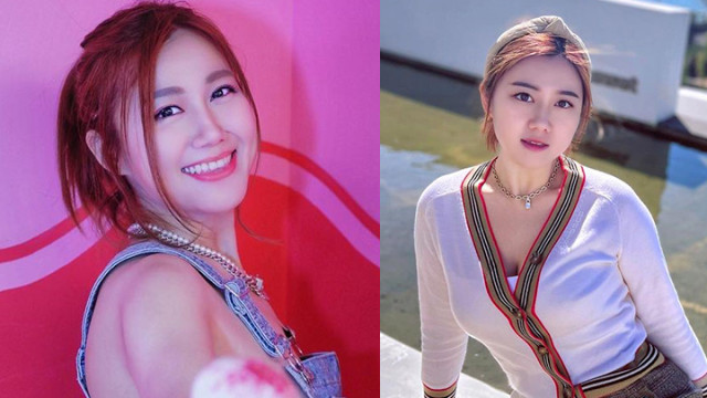 白云真空穿牛仔背心險(xiǎn)走光！兒童節(jié)曬性感照求愛惹批評(píng)