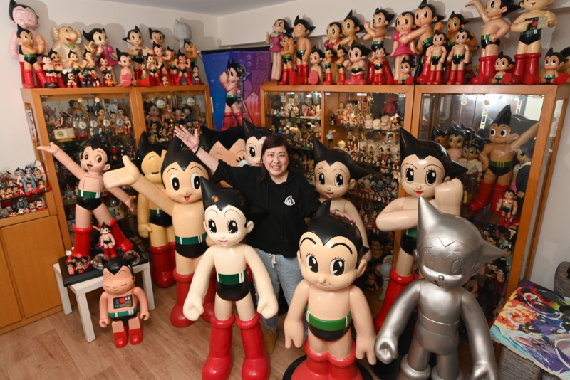 盧詠欣的住所擺滿小飛俠玩具