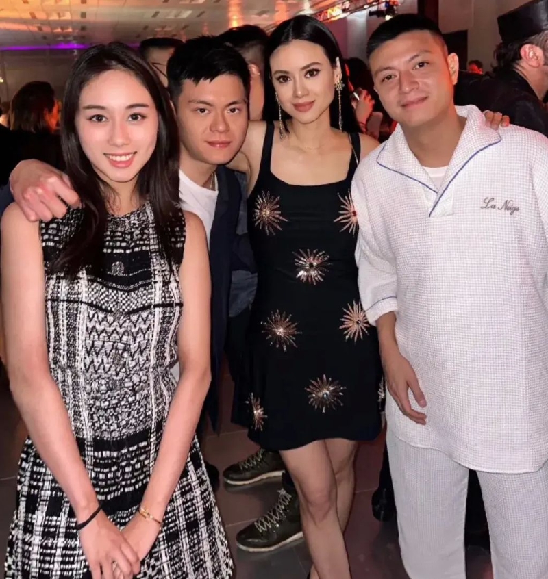 林恬兒貼出合照，祝何超欣生日快樂。