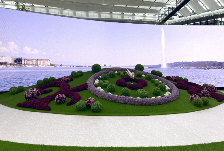 入口的吸睛&ldquo;打卡位&rdquo;