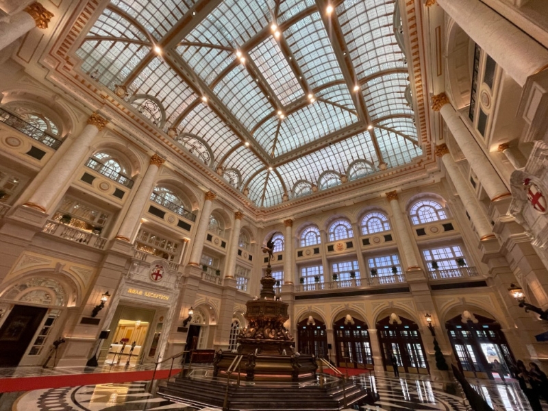 酒店充滿英倫元素