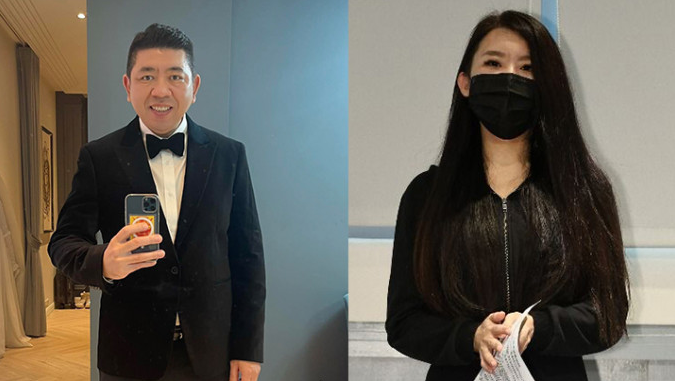 NONO(左)宣布停止演藝工作 NONO(左)宣布停止演藝工作