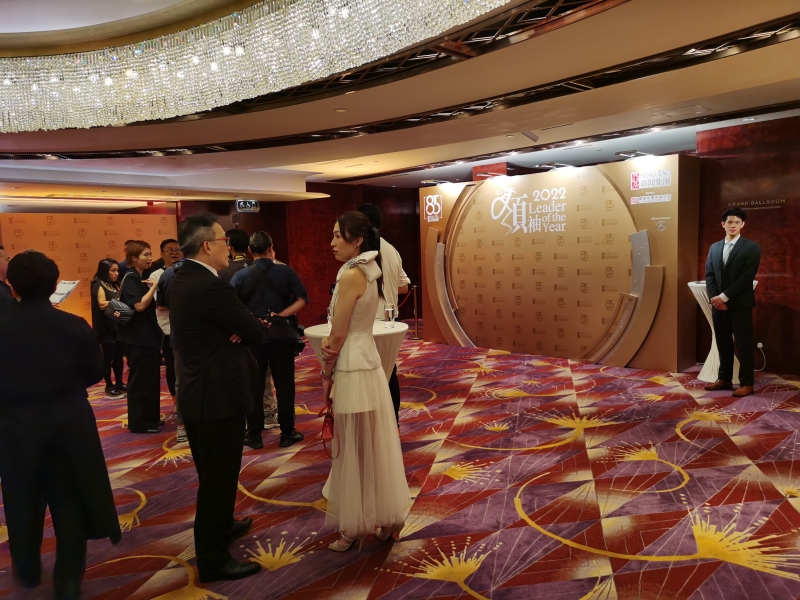 參會嘉賓等待入場