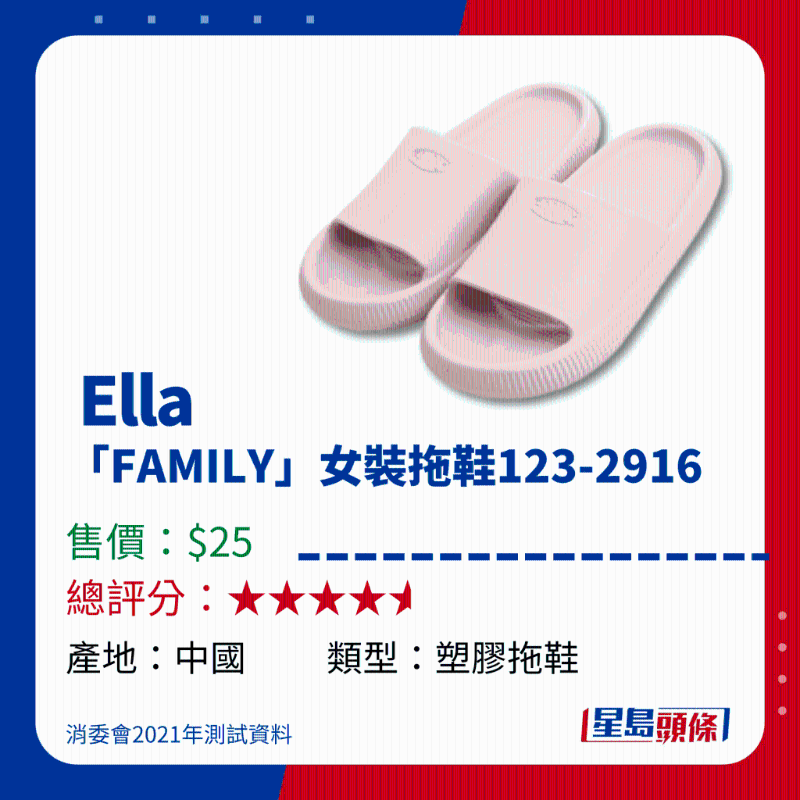Ella「FAMILY」女裝拖鞋123-2916