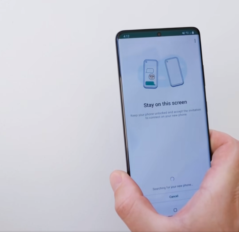 兩部手機得以連接
