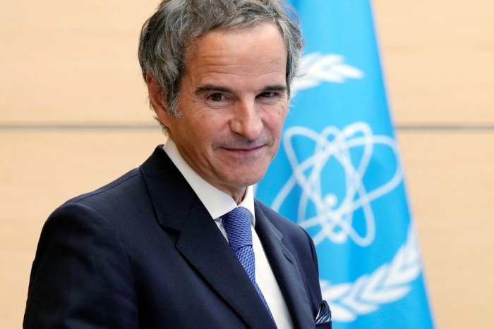 國(guó)際原子能機(jī)構(gòu)總干事格羅西到訪日本東京