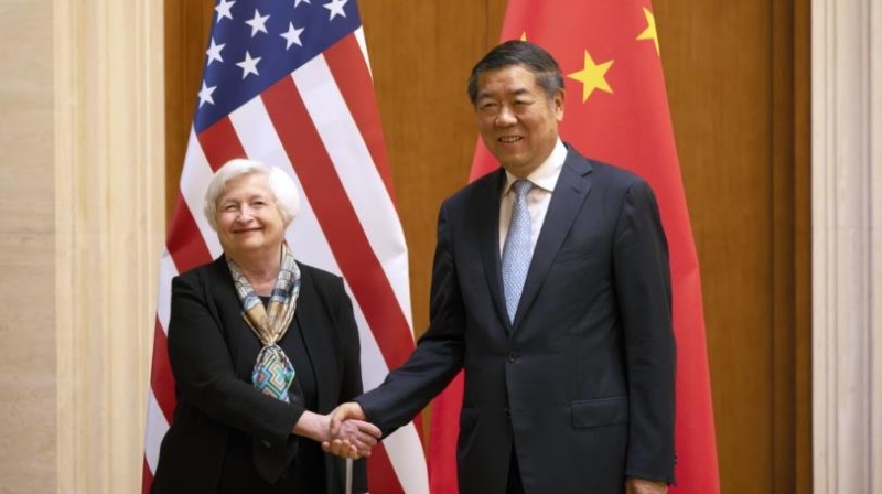 耶倫8日與何立峰會(huì)面