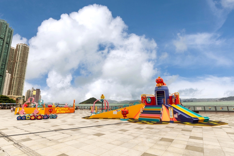 211_生活新態(tài)度_海濱新維度_堅(jiān)尼地城_卑路乍灣海濱長(zhǎng)廊_機(jī)器人力克六角互動(dòng)遊樂區(qū)