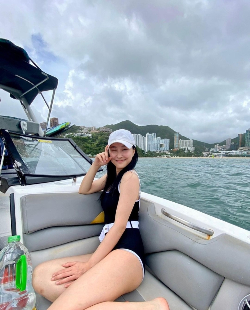 陳瀅身材豐滿。