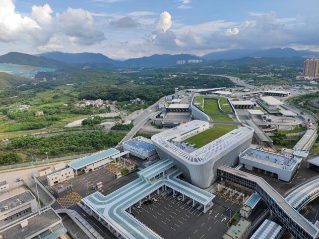 蓮塘口岸航拍圖 主辦方提供