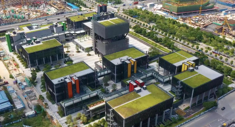 前海深港青年夢工場航拍圖