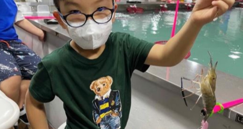 即釣即燒釣蝦場買一送一 即釣即燒釣蝦場買一送一