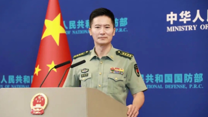 國防部新聞發(fā)言人譚克非。