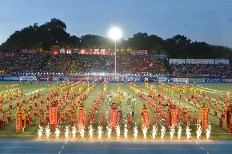 佛山“西甲”足球聯(lián)賽開幕式舉行