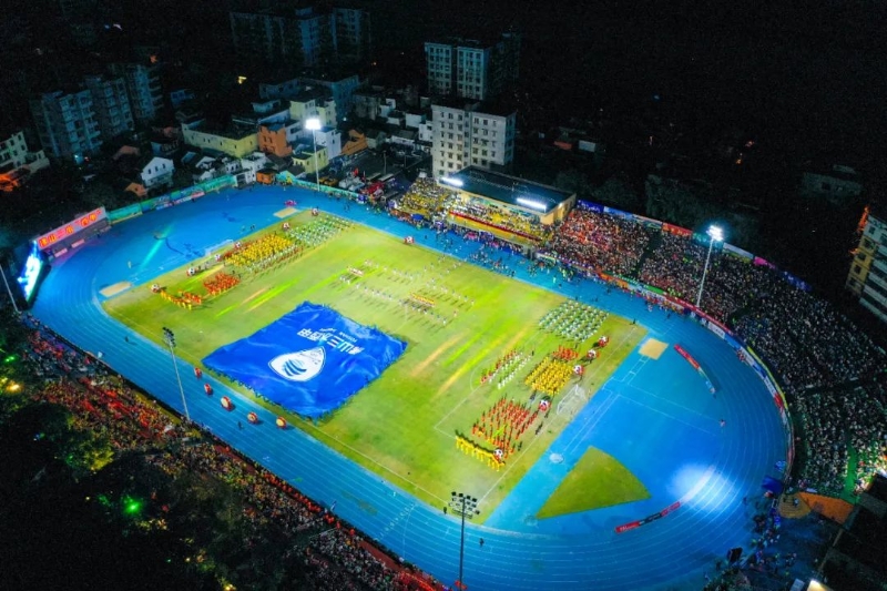 本屆佛山“西甲”現(xiàn)場。